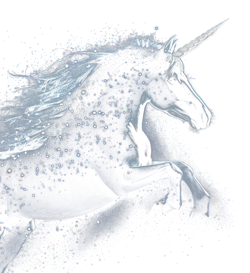 Unicorn silhouette
